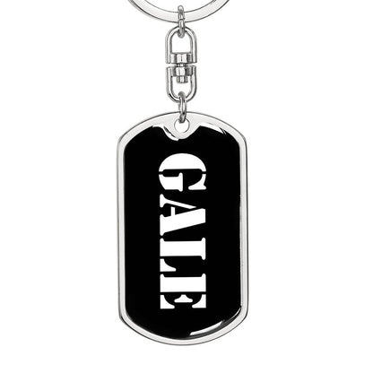 Gale v3 - Luxury Dog Tag Keychain