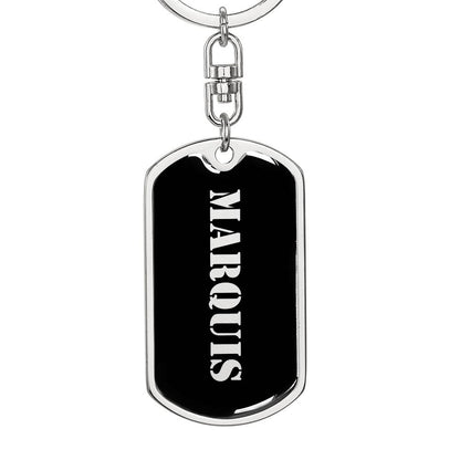 Marquis v2 - Luxury Dog Tag Keychain