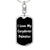 Love My Corydoras Paleatus v3 - Luxury Dog Tag Keychain