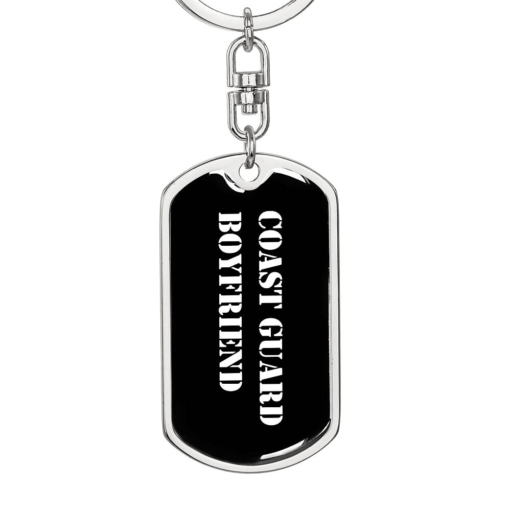 Coast Guard Boyfriend v3 - Luxury Dog Tag Keychain