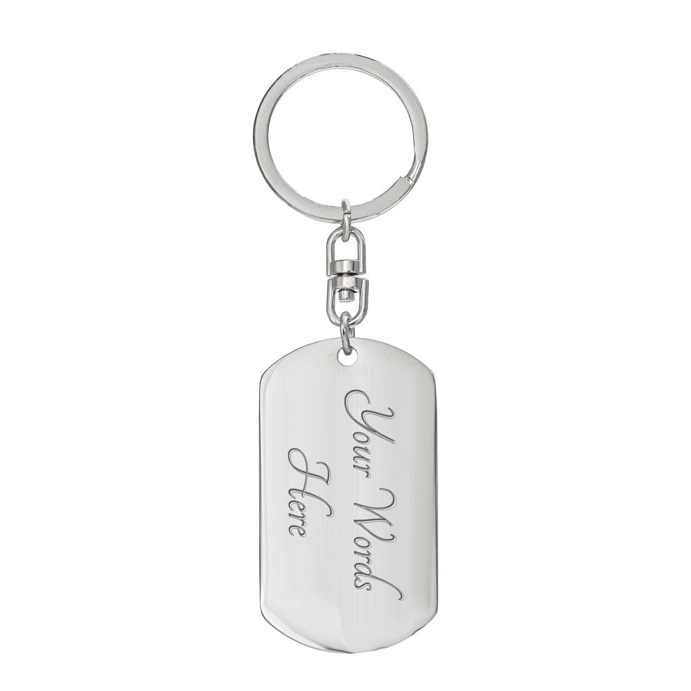 Charlie v2 - Luxury Dog Tag Keychain