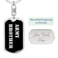 Army Brother v3 - Luxury Dog Tag Keychain