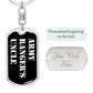 Army Ranger's Uncle v3 - Luxury Dog Tag Keychain