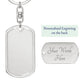 Love My American Bobtail v3 - Luxury Dog Tag Keychain
