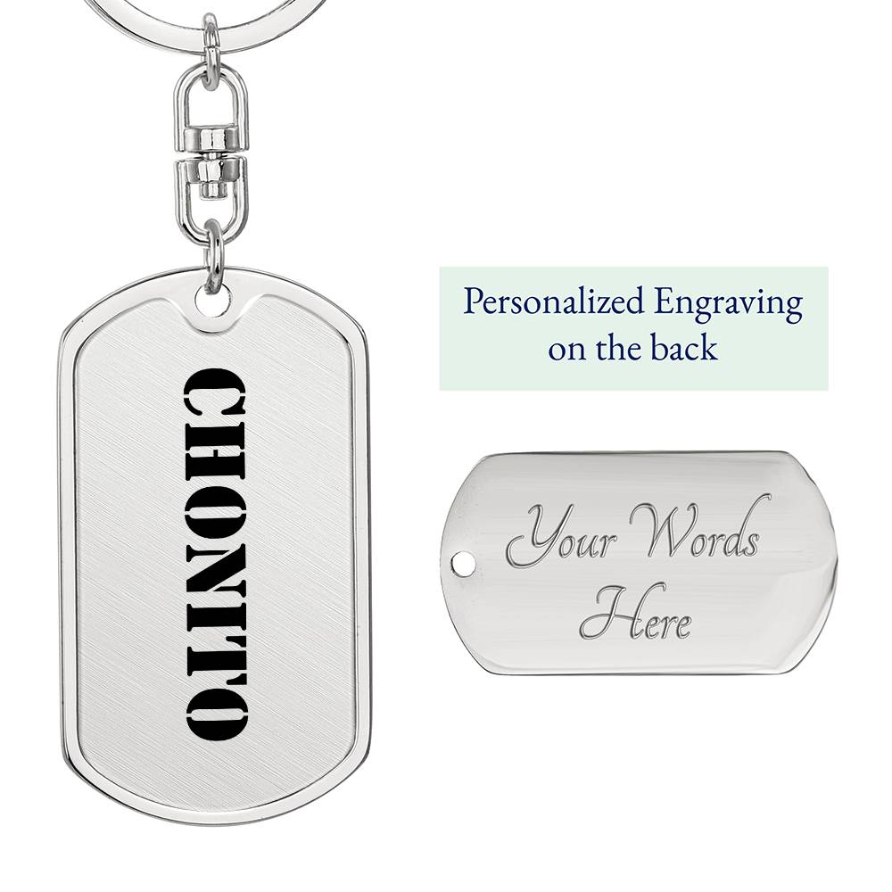Chonito - Luxury Dog Tag Keychain