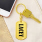 Lacey v01 - Luxury Dog Tag Keychain