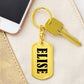 Elise v01 - Luxury Dog Tag Keychain