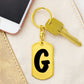 Initial G v1b - Luxury Dog Tag Keychain