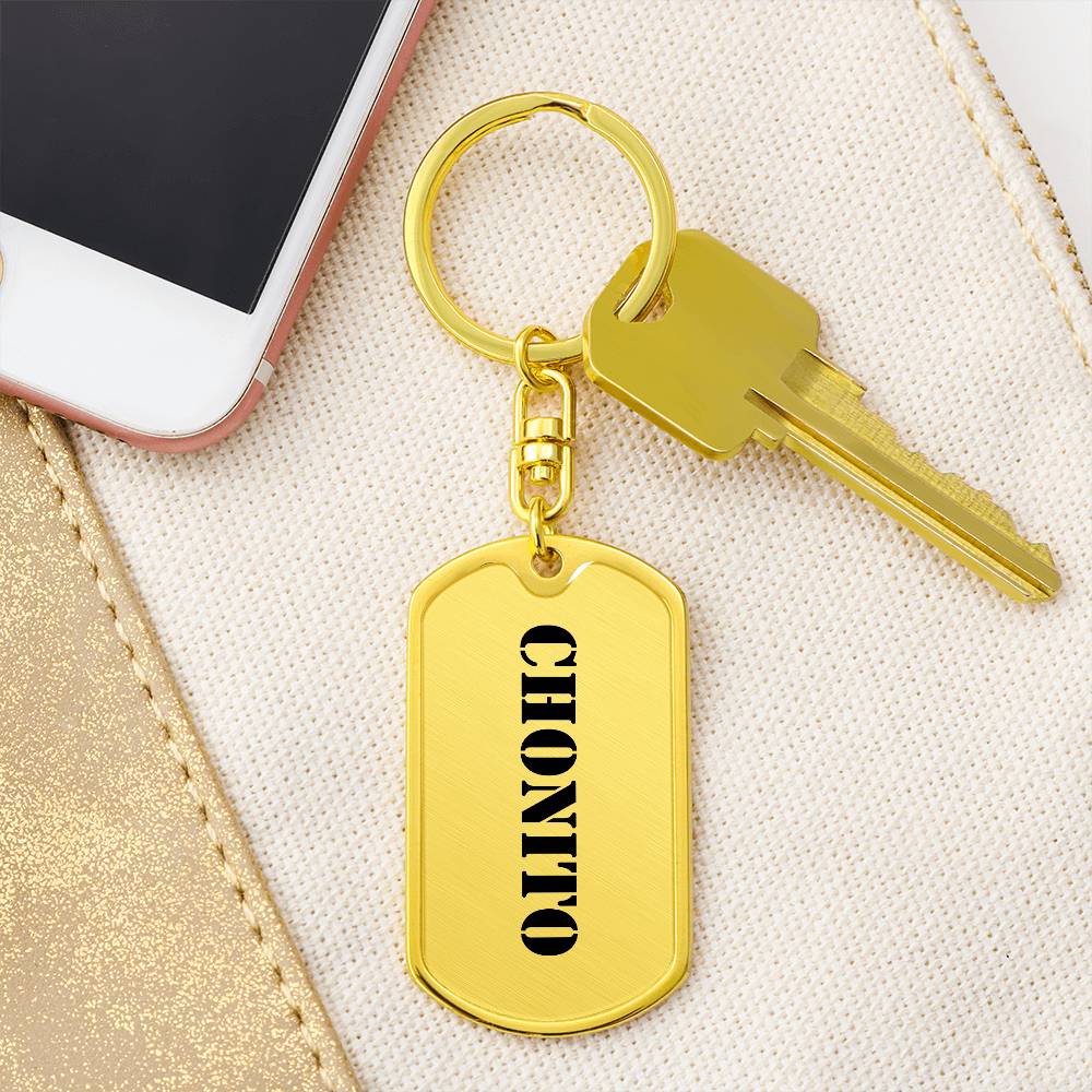 Chonito - Luxury Dog Tag Keychain