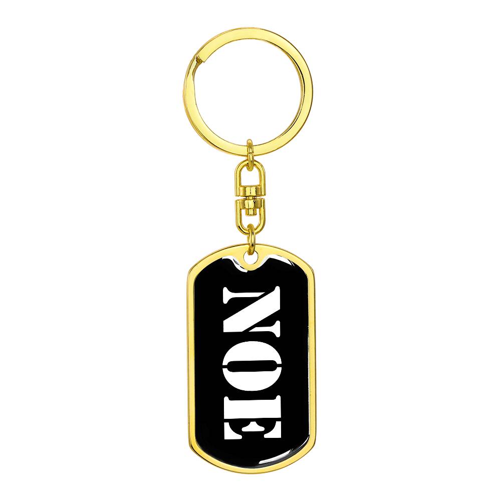 Noe v3 - Luxury Dog Tag Keychain