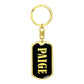 Paige v02 - Luxury Dog Tag Keychain