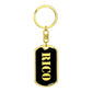Rico v2 - Luxury Dog Tag Keychain
