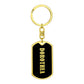 Dorothea v02 - Luxury Dog Tag Keychain