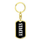 Stacey v01w - Luxury Dog Tag Keychain