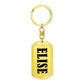 Elise v01 - Luxury Dog Tag Keychain