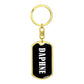 Daphne v03 - Luxury Dog Tag Keychain