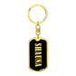 Shauna v02 - Luxury Dog Tag Keychain