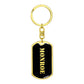 Monroe v2 - Luxury Dog Tag Keychain