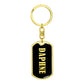 Daphne v02 - Luxury Dog Tag Keychain