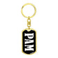 Pam v01w - Luxury Dog Tag Keychain