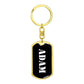 Adam v2 - Luxury Dog Tag Keychain