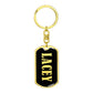 Lacey v02 - Luxury Dog Tag Keychain