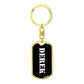 Derek v2 - Luxury Dog Tag Keychain