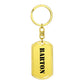 Barton - Luxury Dog Tag Keychain