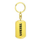 Theron - Luxury Dog Tag Keychain