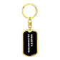 Soldier's Grandmother v3 - Luxury Dog Tag Keychain