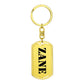 Zane - Luxury Dog Tag Keychain