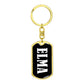 Elma v03 - Luxury Dog Tag Keychain