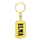 Elma v01 - Luxury Dog Tag Keychain