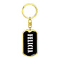Felicia v01w - Luxury Dog Tag Keychain