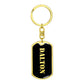 Dalton v2 - Luxury Dog Tag Keychain