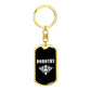 Dorothy v03a - Luxury Dog Tag Keychain
