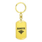 Jeanette v01a - Luxury Dog Tag Keychain