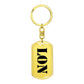 Lon - Luxury Dog Tag Keychain