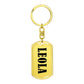 Leola v01 - Luxury Dog Tag Keychain