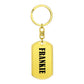 Frankie v01 - Luxury Dog Tag Keychain