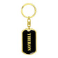 Theron v2 - Luxury Dog Tag Keychain