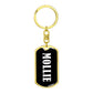 Mollie v03 - Luxury Dog Tag Keychain
