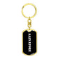 Salvatore v2 - Luxury Dog Tag Keychain