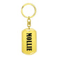 Mollie v01 - Luxury Dog Tag Keychain