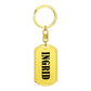 Ingrid v01 - Luxury Dog Tag Keychain