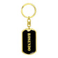 Rosendo v2 - Luxury Dog Tag Keychain
