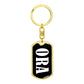 Ora v03 - Luxury Dog Tag Keychain