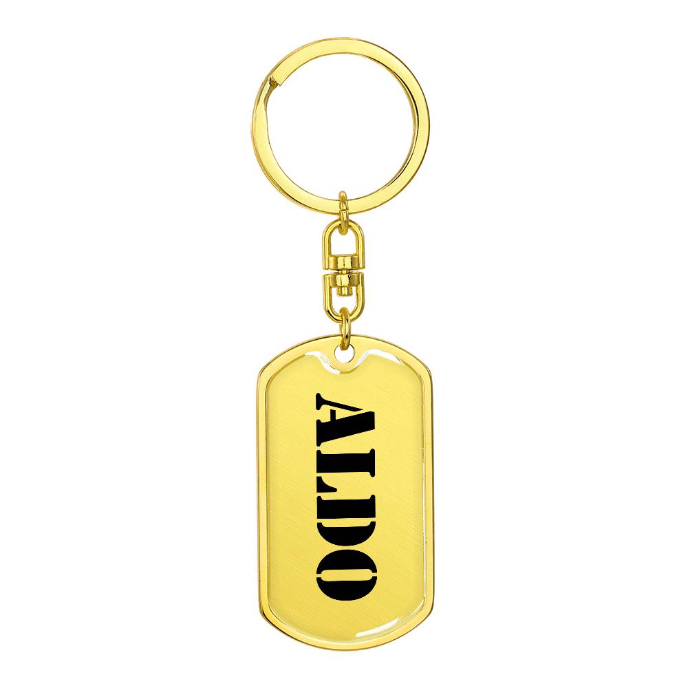 Aldo - Luxury Dog Tag Keychain