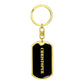 Christoper v2 - Luxury Dog Tag Keychain