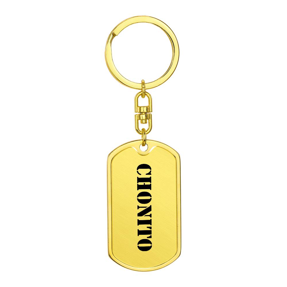 Chonito - Luxury Dog Tag Keychain